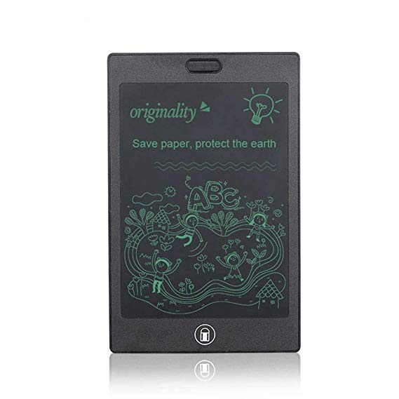 LCD Writing Tablet, ShareDow 8.5 Inch Ultra Thin Graphic Electronic Drawing Handwriting Doodle Board Pad Screen Lock Kids Adults Home Memo School Office (Black)