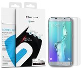 Galaxy S6 Edge Screen Protector  Stalion Shield Ultra HD Armor Guard Protection Samsung Galaxy S6 Edge Lifetime Warranty Full Screen Coverage Edge to Edge Scratch Resistant  True Touch Accuracy  Anti-Fingerprint  High Quality Japanese PET Material  Crystal Clear  High Definition Stalion Retail Packaging1-Pack