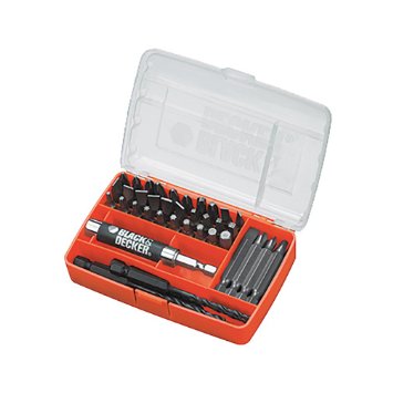 Black & Decker 71-912 Drill and Screw Bit Set, 45-Piece