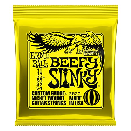 Ernie Ball Beefy Slinky Nickel Wound Set, .011 - .054