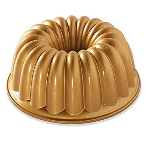 Nordic Ware 58677 Elegant Party Bundt Pan, 22.3 x 9.3 cm, Gold