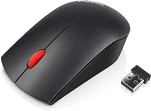 Lenovo ThinkPad Essential Wireless Mouse - Black