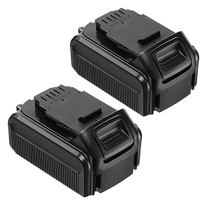 20 Volt 6.0Ah Replacement for Dewalt 20V Battery XRP Max Lithium DCB207 DCB206 DCB205 DCB204 DCB203 DCB201 DCB200 DCB180 2 Pack