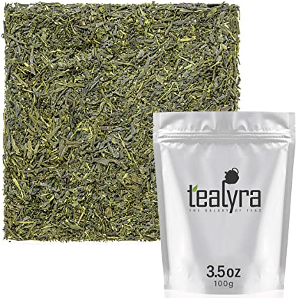 Tealyra - Sencha Kakegawa - Premium Japanese Green Tea - Loose Leaf Tea - 100g