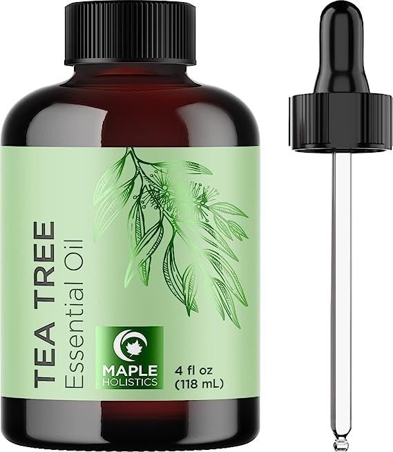 Australian Pure Tea Tree Oil - Pure Undiluted Tea Tree Essential Oil for Diffusers Aromatherapy Beauty and Self Care - Huile Essentielle Théier Pour Diffuseur Aromathérapie Savons ou Bougies 118mL