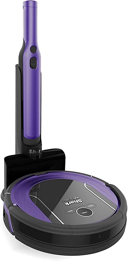 Shark ION Robot Vacuum Cleaning System S87 with Wi-Fi, Bonus Robot Dock & 8-ft. BotBoundry Strips, Ultra-Violet