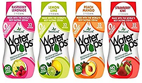 SweetLeaf Water Drops Variety 4 Pack - 2.1 fl. oz each