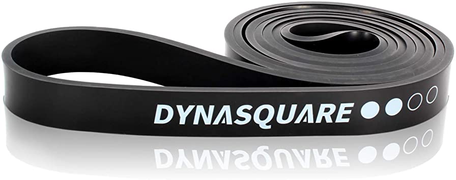DYNASQUARE Resistance Bands, Pull Up Bands, Heavy Duty Exercise Bands for Body Streching, Powerlifting, Resistance Training, Single Band