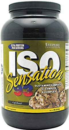 Ultimate Nutrition ISO Sensation 93-2 lbs (Cafe Brazil)