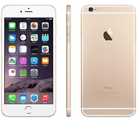 Apple iPhone 6 Plus 16GB Factory Unlocked GSM 4G LTE Smartphone, Gold (Certified Refurbished)