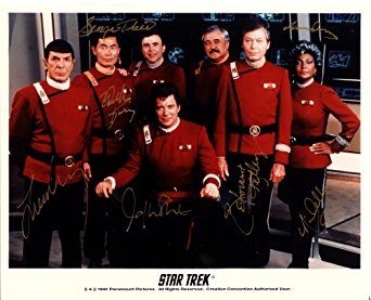 Star Trek Cast Signed Autographed 8 X 10 Reprint Photo - Mint Condition