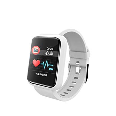 Aeifond Bluetooth Smart Watch for Men Women Kids (White-C)