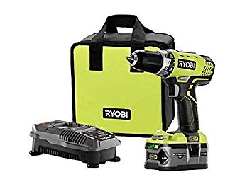 RYOBI P1814 18-Volt ONE  Lithium-Ion Cordless Drill/Driver Kit