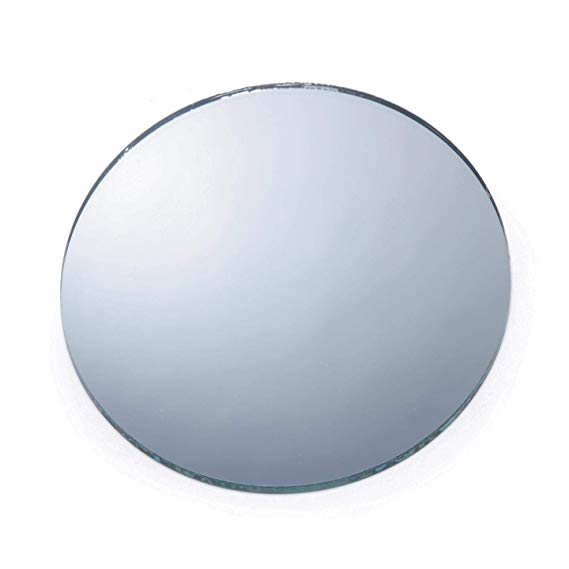 Darice Bulk Buy DIY Mirror Round 4 inches (3-Pack) 1633-84