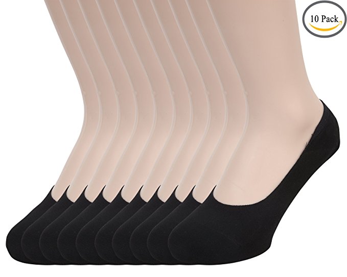 Sockspree Women's Premium No Show Socks, Best Anti-Slip Low Cut Socks