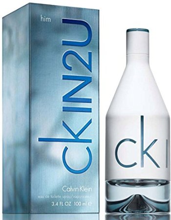 Ck In2U by Calvin Klein for Men, Eau De Toilette Spray, 3.4 Ounce