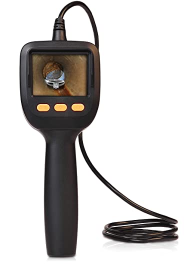 Endoscope - Inspection Camera and Borescope from Jensen - Flexible, Waterproof Endoscope Camera with 2.4" Color LCD Screen