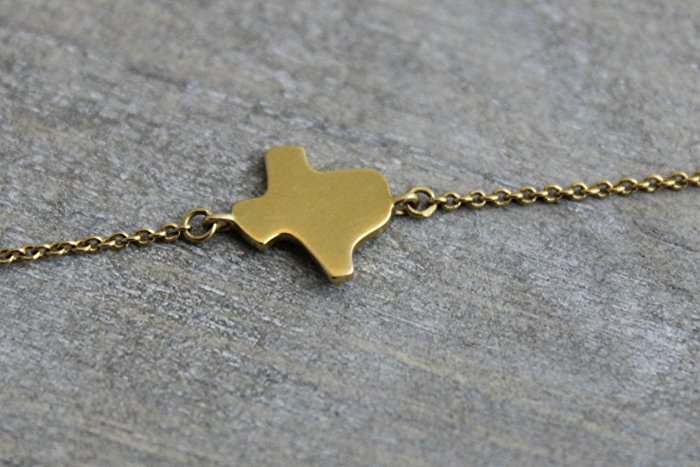 Gold Plated Sterling Silver Texas Bracelet