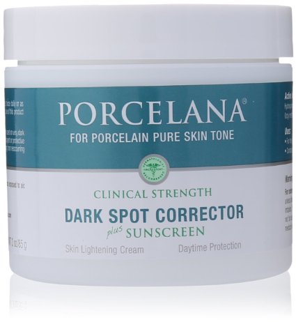 Porcelana Skin Lightening Day Cream and Fade Dark Spots Treatment, 3 Ounce