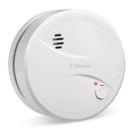 X-Sense DS31 10-Year Extended Battery Life Home Smoke Detector Fire Alarm with Photoelectric Sensor Easy Installation