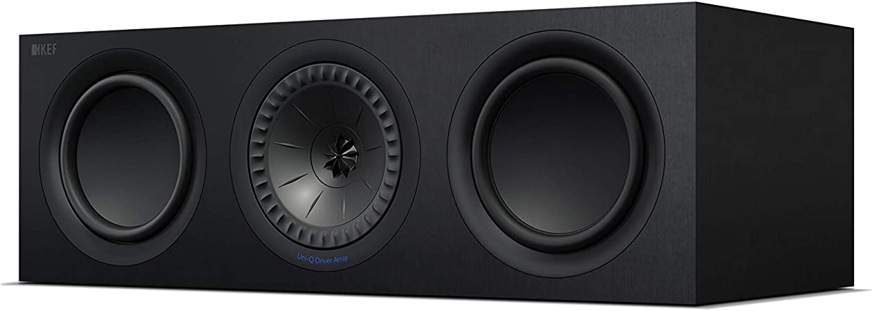 KEF Q250c Center Channel Speaker (Each, Black)