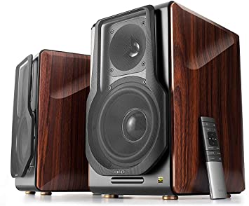 Edifier S3000Pro Audiophile Active Speakers - Bluetooth 5.0 aptX Wireless, USB Audio, Planar Diaphragm Tweeters and 6.5" Woofers