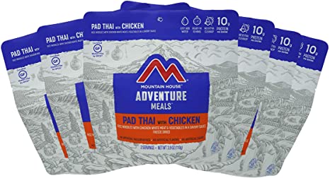 Mountain House Pad Thai with Chicken | Freeze Dried Backpacking & Camping Food | Gluten-Free