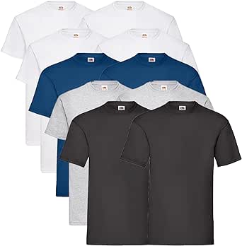 Fruit of the Loom Herren T-Shirt (10er Pack)