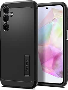 Spigen Tough Armor Phone Case Compatible with Samsung Galaxy A35 5G - Black