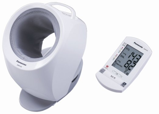 Panasonic EW3153W Cuffless Upper Arm Blood Pressure Monitor with Wireless Display