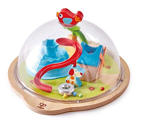 Hape Sunny Valley Adventure Dome | 3D Toy with Magnetic Maze, Kids Play Dome Featuring Characters and Accessories