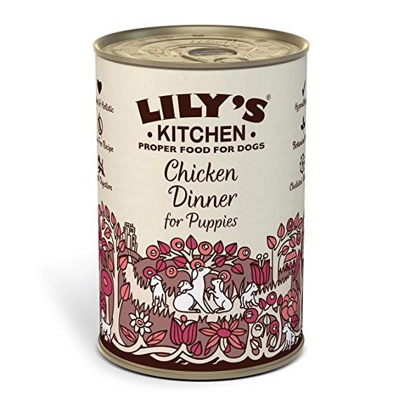 Lily's Kitchen Puppy Chicken Complete Wet Dog Food (6 x 400g)