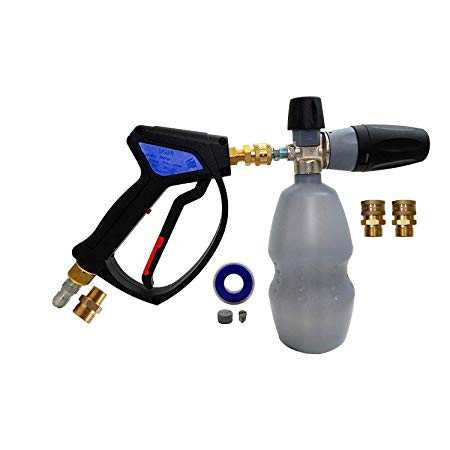 MTM Hydro Professional Premium 28 Special Spray Gun and Foam Cannon Kit with Stainless and Brass Fittings