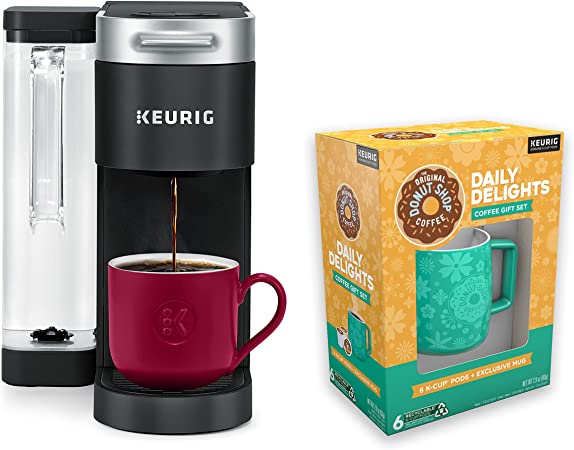 Keurig K-Supreme Single Serve Coffee Maker with The Original Donut Shop Daily Delights Gift Set