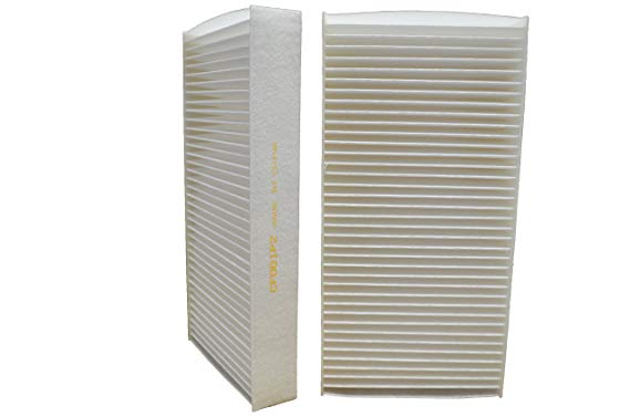 PT Auto Warehouse CF001P2 - Cabin Air Filter - 1 Set with 2 Filters