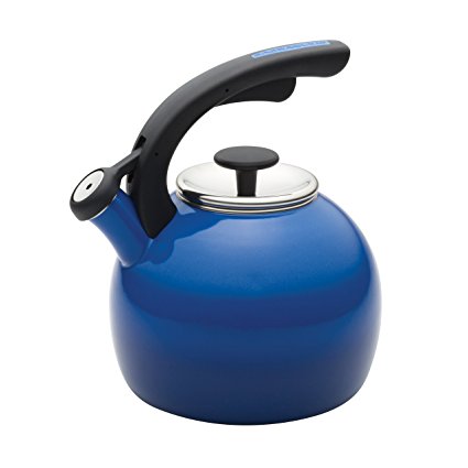 Rachael Ray Teakettles 2-Quart Crescent Kettle, Gradient Blue