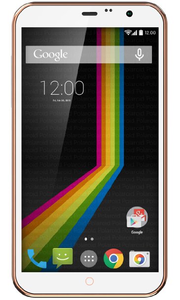 Polaroid A6WH 6" Unlocked Smartphone, No Contract, 4G HSPA  Dual SIM GSM, Android 4.4 KitKat, One Year Warranty, Retail Packaging,White