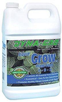 Dyna-Gro Gro-100 Grow 7-9-5 Plant Food, 1-Gallon