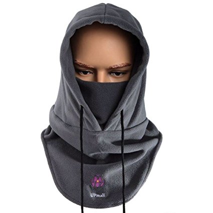 Tactical Balaclava Full Face Mask Fleece Warm Winter Outdoor Sports Mask Wind-resistant Hood Hat Multi Colors