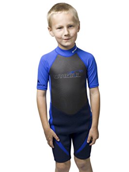 O'Neill Reactor Hybrid Neoprene/Lycra Shorty Kids Wetsuit for Swim Surf Snorkel