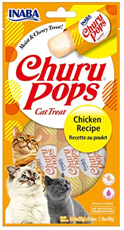 INABA Churu Pops Moist and Chewy Cat Treat