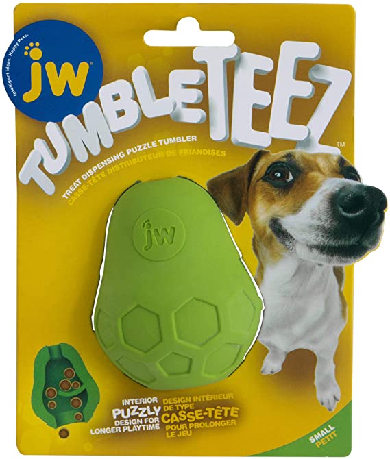 JW Tumble Teez Puzzler Treat Dispenser, Small