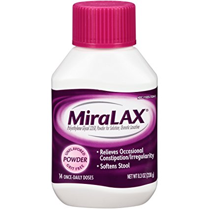 MiraLAX laxative powder, 8.3 Ounces, 14 doses