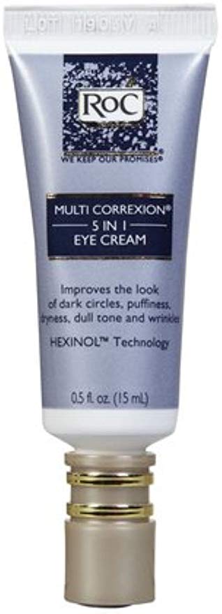 RoC Multi Correxion 5-in-1 Eye Cream, 0.5 oz (Pack of 2)