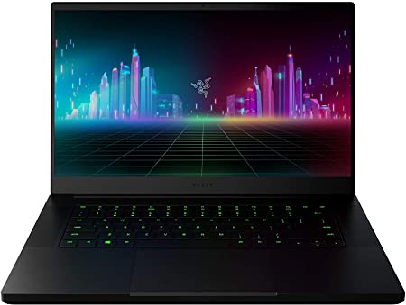 Razer Blade 15 Base Gaming Laptop 2020: Intel Core i7-10750H 6-Core, NVIDIA GeForce GTX 1660 Ti, 15.6" FHD 1080p 120Hz, 16GB RAM, 256GB SSD, CNC Aluminum, Chroma RGB Lighting, Thunderbolt 3, Black