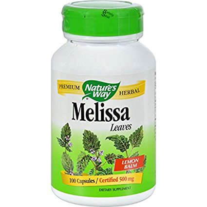 Nature's Way Melissa Lemon Balm Capsules