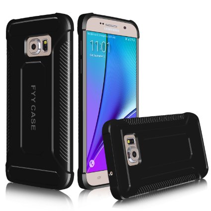 Galaxy S7 Edge Case FYY Lightweight Slim Fit Protective Case for Samsung Galaxy S7 Edge Black