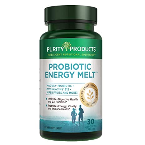 B-12 Energy Melts   Probiotics, 30 Tablets - from Purity Products