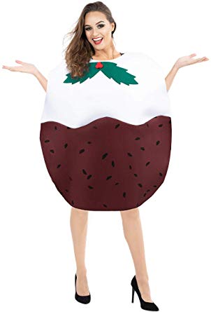 Orion Costumes Unisex Giant Christmas Pudding Fancy Dress Costume