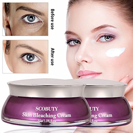 Skin Lightening Cream, Freckle Cream, Freckle Fade Removal Cream For Face Brightening, Dark Spot, Skin Pigmentation, Age Spots For Face And Body 2 PC